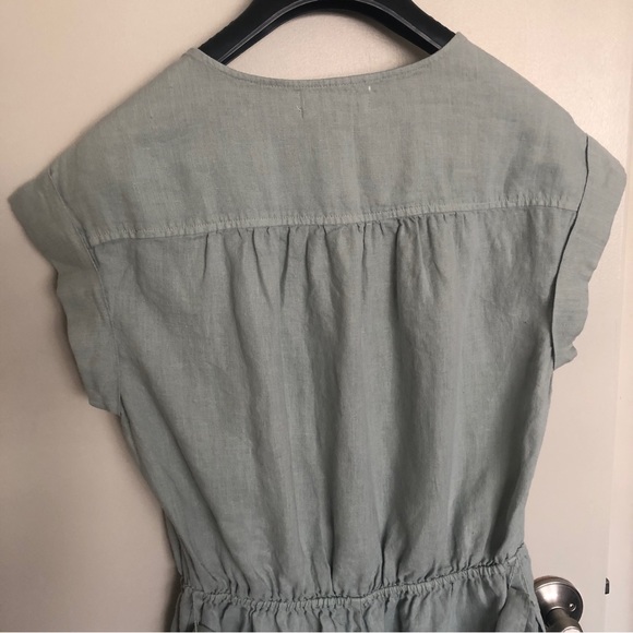 Anthropologie Cloth & Stone cap-sleeve romper. - Picture 9 of 12